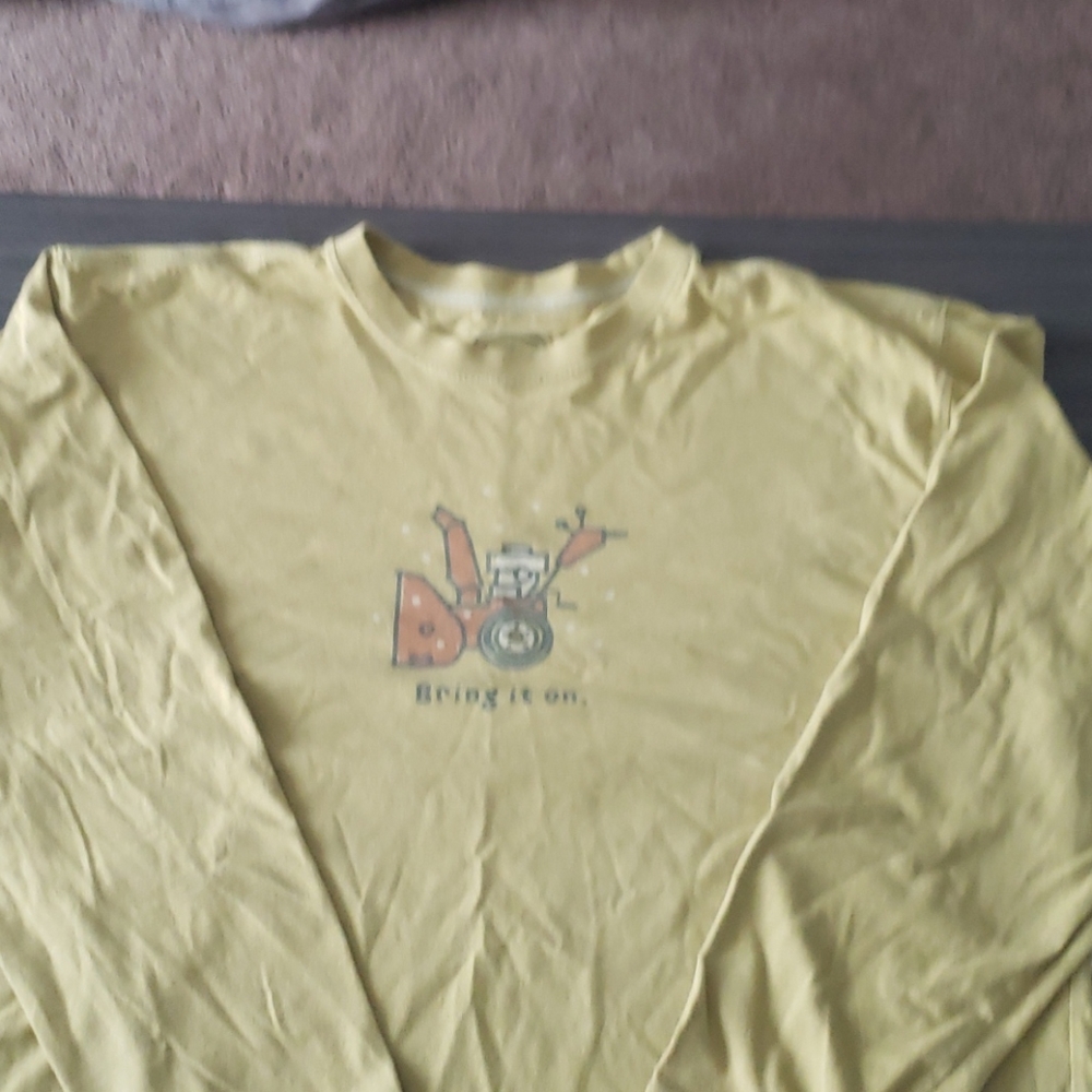 Life is good long sleeve shirt